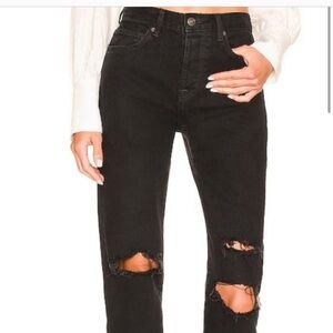 Black Ripped Jeans